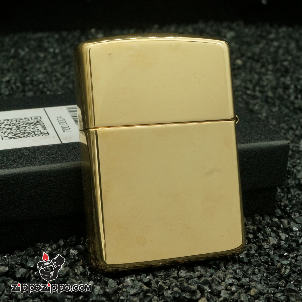 zippo đồng nguyên chất khắc sâu bộ công an kính tặng bản mới