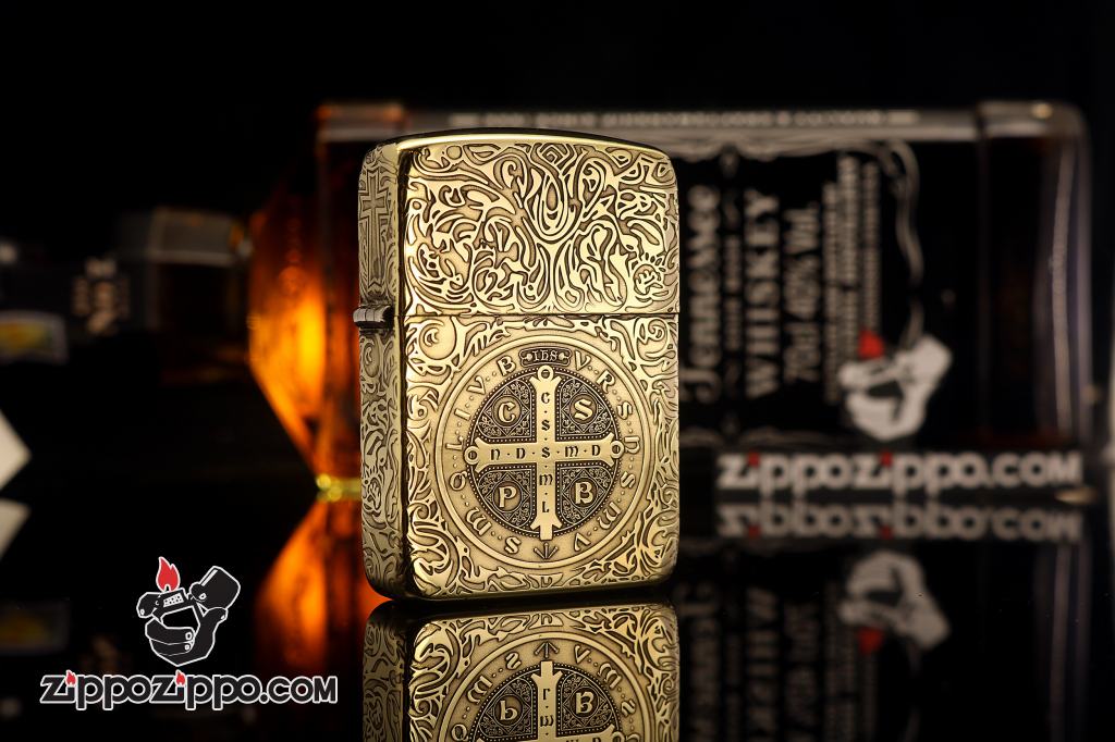 Zippo Chính Hãng Đồng Khăc Nổi Constantine  Phiên Bản 1941