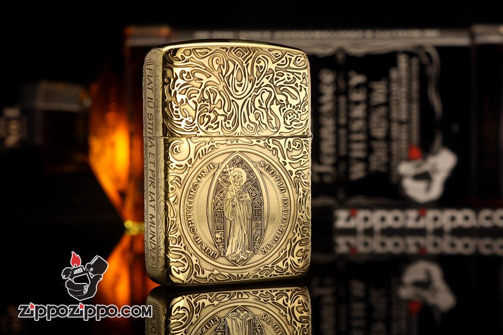 Zippo Chính Hãng Đồng Khăc Nổi Constantine  Phiên Bản 1941