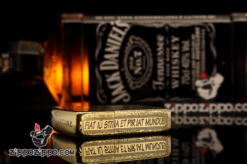 Zippo Chính Hãng Đồng Khăc Nổi Constantine  Phiên Bản 1941