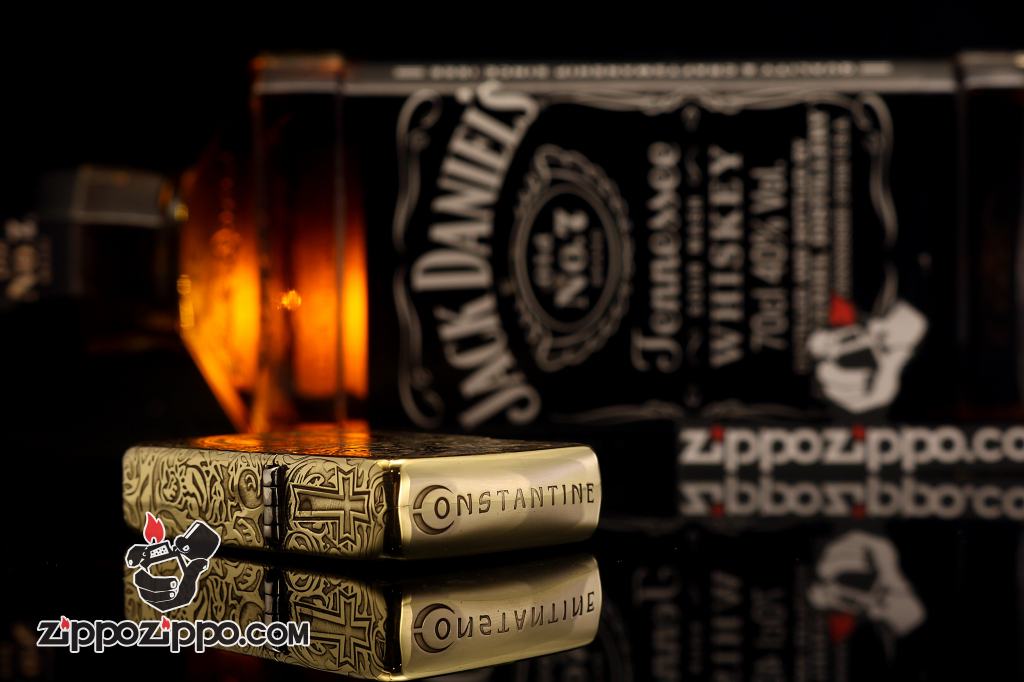 Zippo Chính Hãng Đồng Khăc Nổi Constantine  Phiên Bản 1941