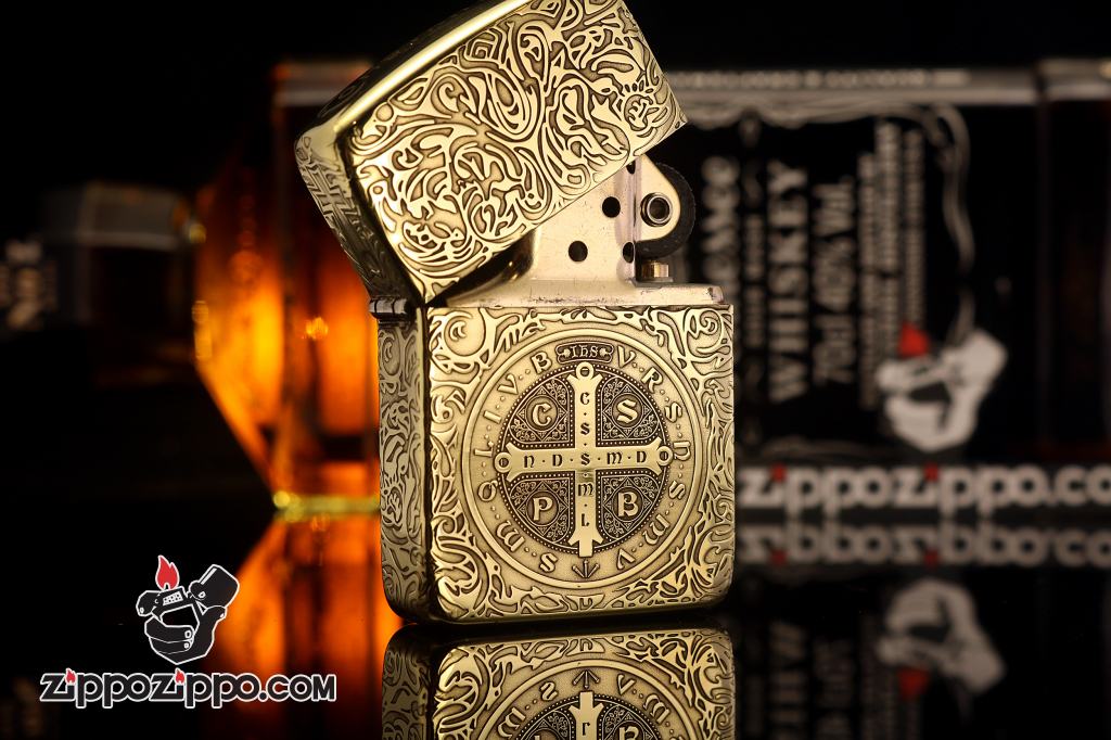 Zippo Chính Hãng Đồng Khăc Nổi Constantine  Phiên Bản 1941