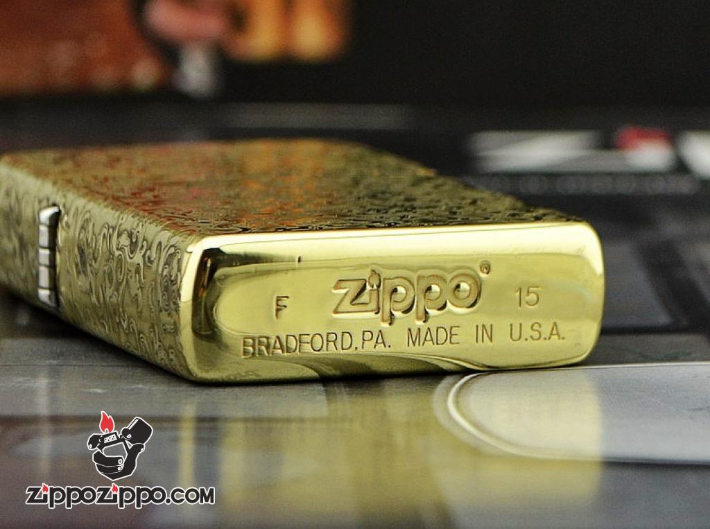 Bật lửa Zippo phiên bản chạm khắc nổi mây bao quanh