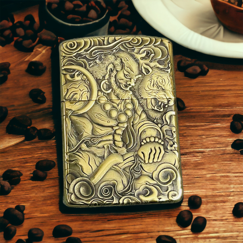 Zippo La hán Phật Giáo  Hàng Long Phục Hổ công nghệ 3d siêu sắc nét