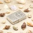 Bật Lửa Zippo Bạc nguyên khối Cao Cấp khắc hình  Nổi Constantine Phiên Bản Amor