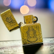 BẬT LỬA ZIPPO BẢN ĐỒNG TRƠN KHẮC HÌNH 3D QUAN THẾ ÂM BỒ TÁT SIÊU SẮC NÉT