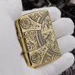 Bật Lửa Zippo Chất Liệu Đồng chạm khắc Apocalypse bốn hiệp sĩ