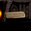 Bật lửa zippo đồng bóng armor khắc cá chép 2 mặt