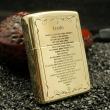 Bật Lửa Zippo Đồng Khắc Hình Cô Gái Chắp Tay Cầu Nguyện