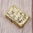 Bật lửa Zippo đồng khối khắc Hổ và móng vuốt Amor