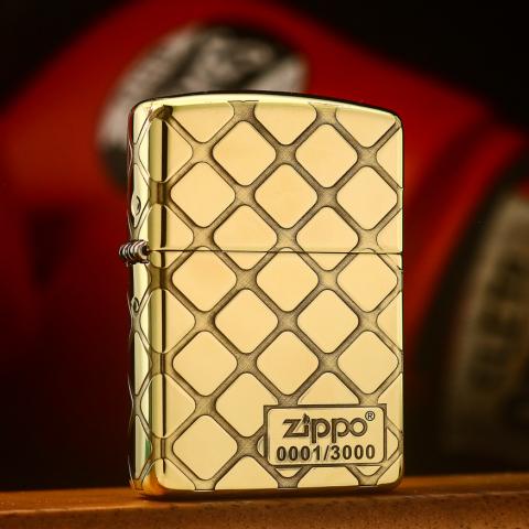 Bật lửa Zippo khắc đan lưỡi bản Armor giới hạn