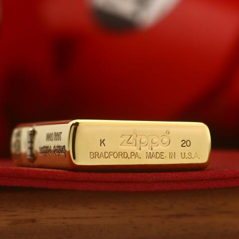 Bật lửa Zippo khắc Marlboro full 5 mặt bản đồng bóng giới hạn