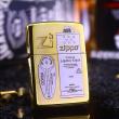 Bật Lửa Zippo Khắc Phụ Kiện Xăng Đá Lighter Fluid Bản Hai Màu