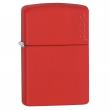 Bật Lửa Zippo Sơn Màu Đỏ - Logo Zippo SKU 233ZL – Zippo Red Matte With Logo