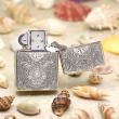 Bật lửa Zippo phiên bản Armor Bạc nguyên khối khắc hình Rồng Châu Á