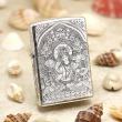 Bật lửa Zippo phiên bản Bạc nguyên khối Goddess of Mercy