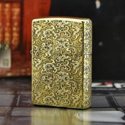 Bật lửa Zippo phiên bản chạm khắc nổi mây bao quanh - Mã SP: ZPC2443-254