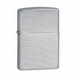 Bật Lửa Zippo Mạ Chrome Vân Cong Hình Cánh Cung - SKU 24647 – Zippo Chrome Arch Brush Chrome