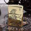 Zippo Chính Hãng Đồng Bóng Khắc Chúa Sơn Lâm  bản armor